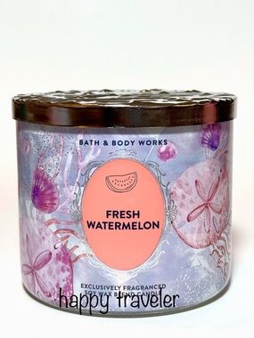 FRESH WATERMELON 3-Wick Candle